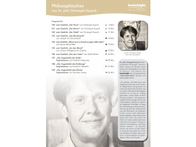 Duplikat von Philosophisches von Dr. phil. Christoph Quarch