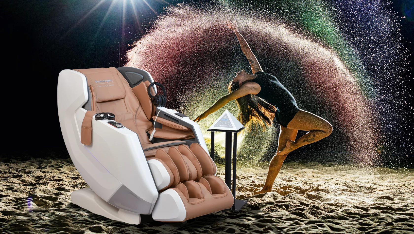 brainLight-Relaxation-Technology – so much more than simply a massage chair