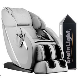 brainLight relaxTower PRO with Shiatsu Massage Chair flow